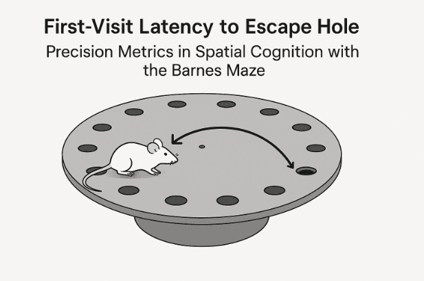 First-Visit Latency to Escape Hole: Precision Metrics in Spatial Cognition with the Barnes Maze