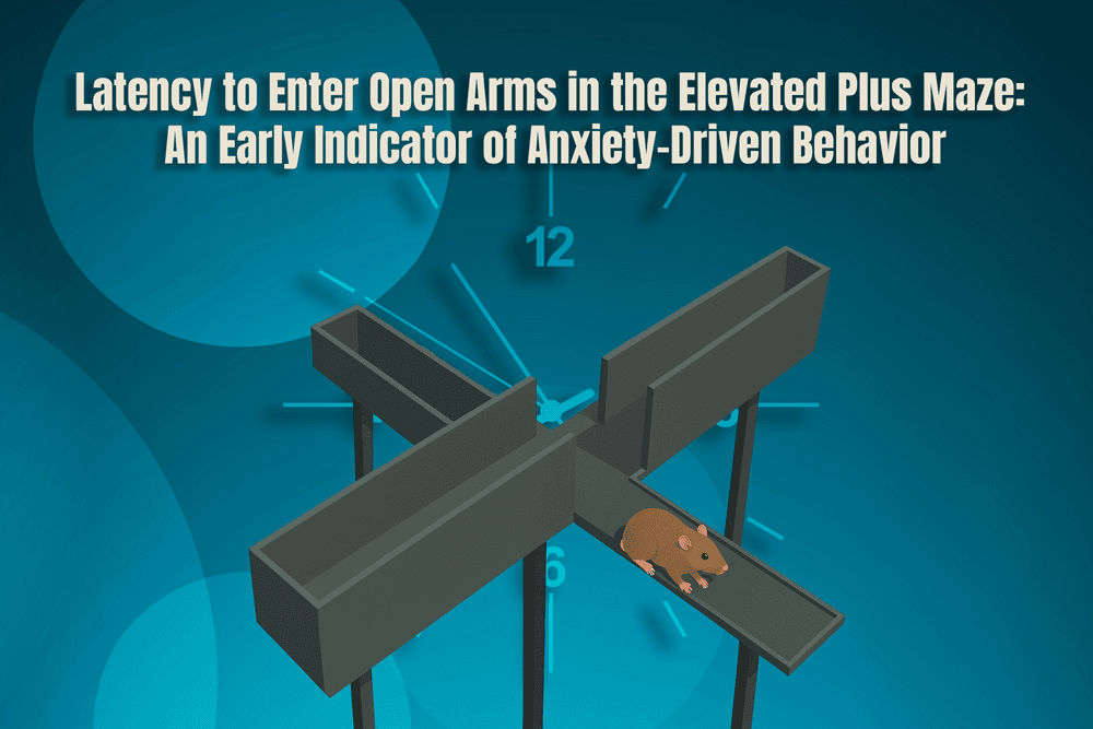 Latency to Enter Open Arms in the Elevated Plus Maze: An Early Indicator of Anxiety-Driven Behavior