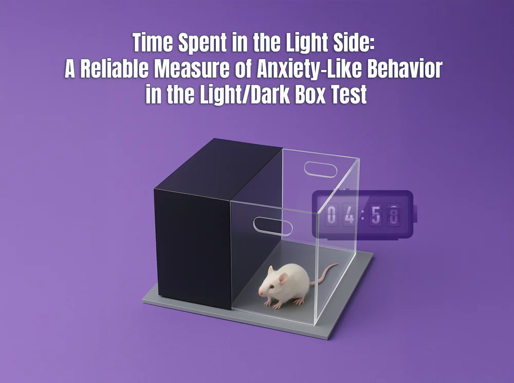 Time Spent in the Light Side: A Reliable Measure of Anxiety-Like Behavior in the Light/Dark Box Test