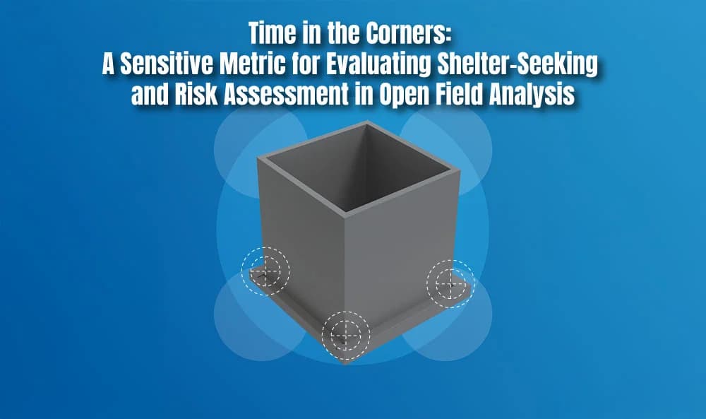 Time in the Corners: A Sensitive Metric for Evaluating Shelter-Seeking and Risk Assessment in Open Field Analysis