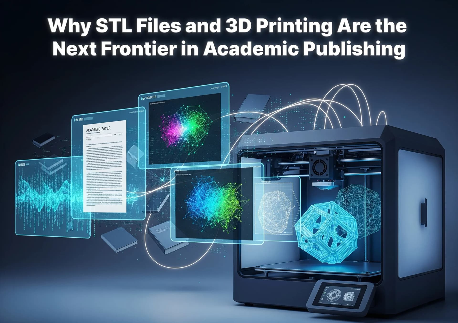 Why STL Files and 3D Printing Are the Next Frontier in Academic Publishing