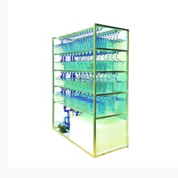 4 Layer Laboratory Aquarium Rack - Zebrafish Housing Systems