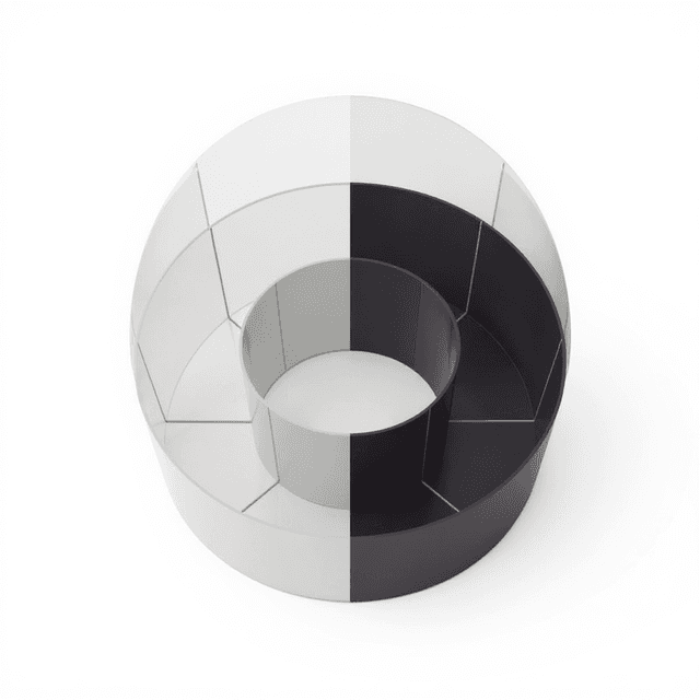 Circular Light-Dark box