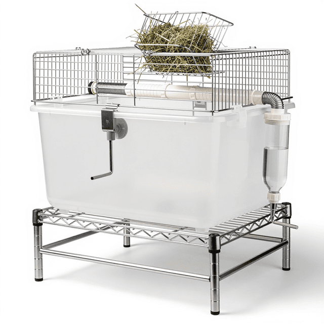 Individually Ventilated Cage System for Guinea Pigs