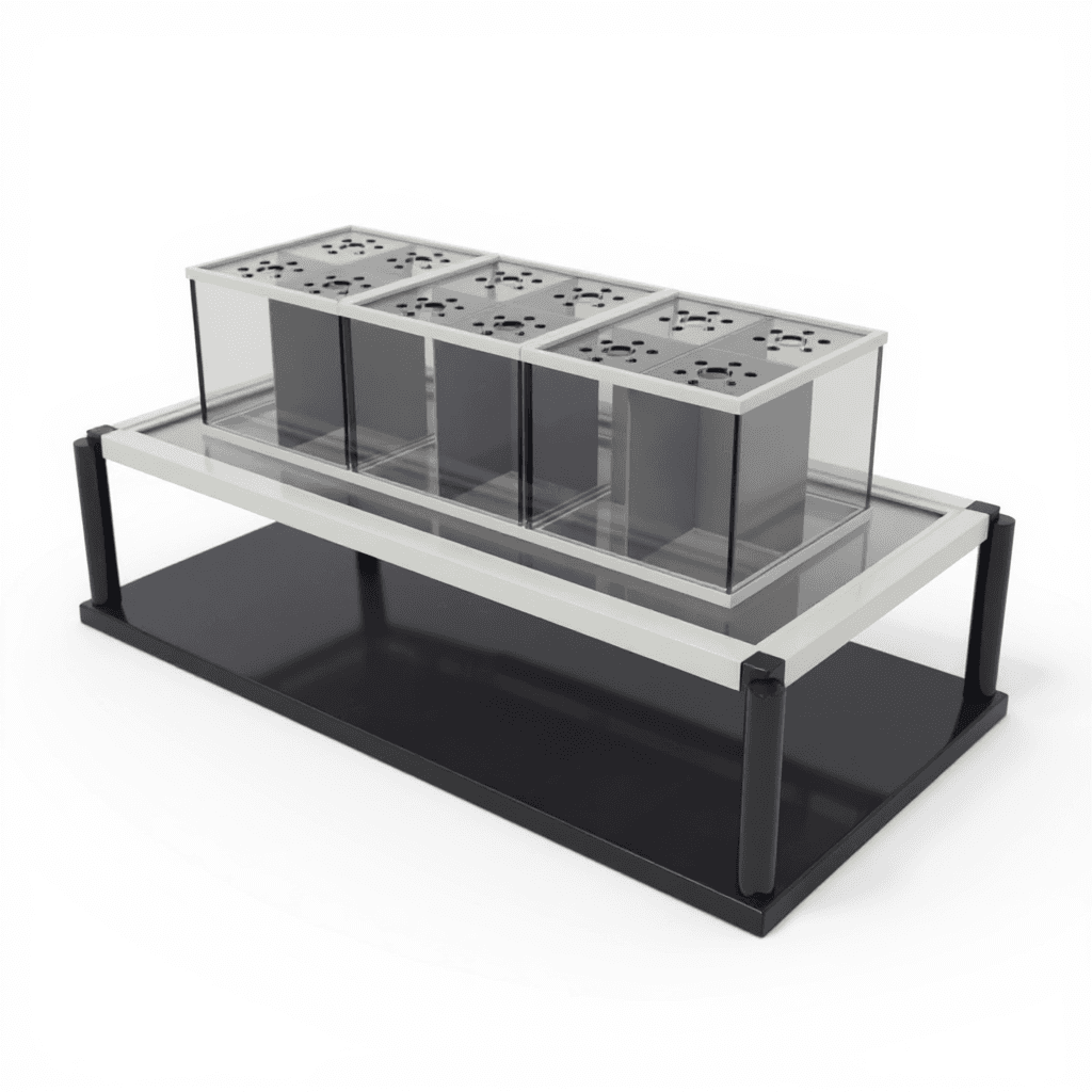 Modular holder cages for rats and mice
