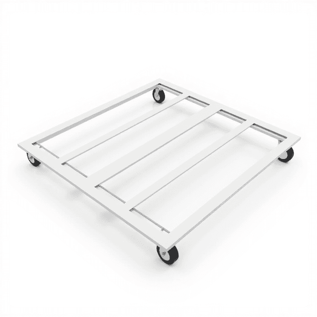 Steel Frame with Casters