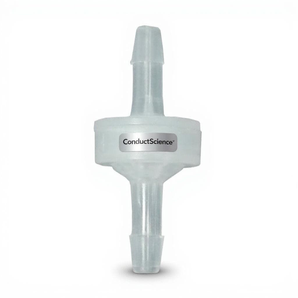 One-Way Check Valve for Peristaltic Pumps - Pump Heads &amp; Tubing