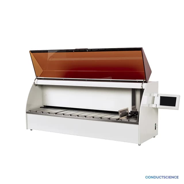 Automatic Staining and Coverslipping Machine - Detail View