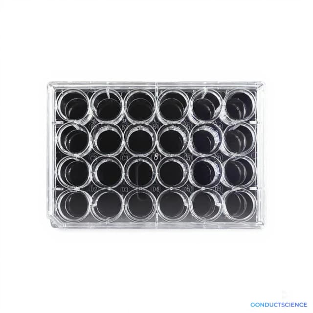 ConductScience Cell Culture Plates, 24-Well, TC-Treated (Case of 10) - Cell Culture