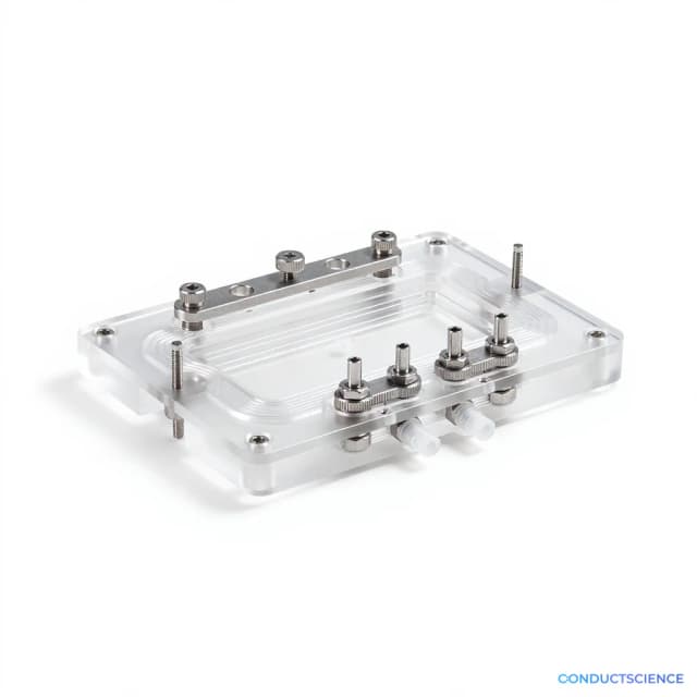 Cross-Section Microfluidic Chip Holder — 25-Pack — ConductScience Microfluidics