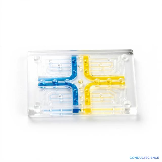 Oil-in-Water Microdroplet Glass Chip — 5-Pack — ConductScience Microfluidics