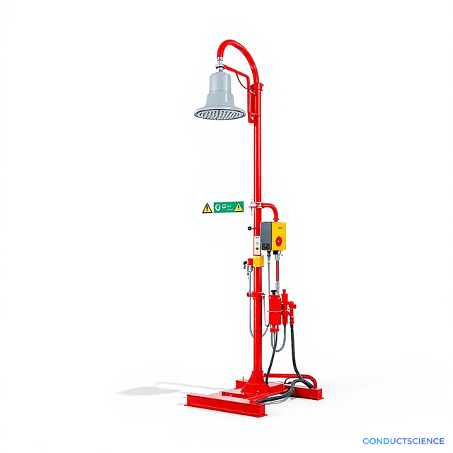 Combination Emergency Shower Eye Washer - ConductScience