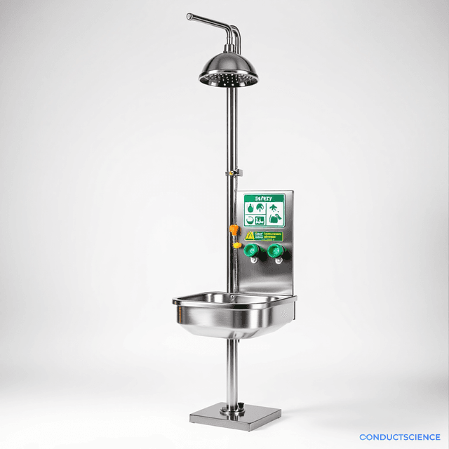 Wall Mounted Eye Washer - ConductScience