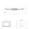 PMMA Cell Culture Biochip (200 um)