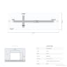 Electrophoresis Chip (200 um, Type A)