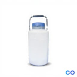 Liquid Nitrogen Dry Shipper - Top View