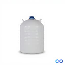 Liquid Nitrogen Container for Storage and Transportation - Top View