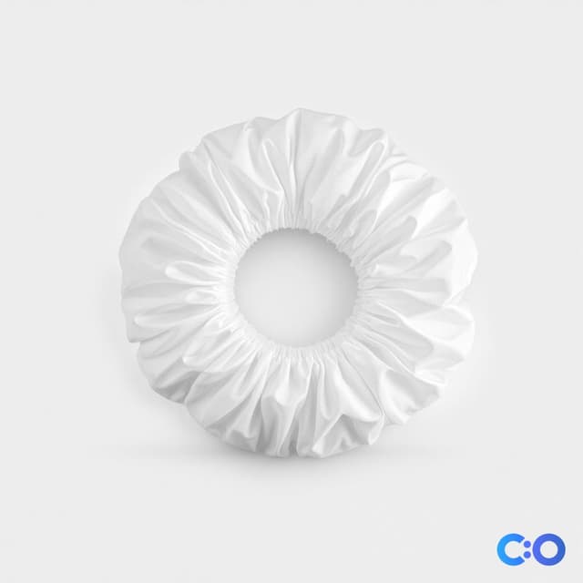 ConductScience Bouffant Caps, White, 21 inch (Case of 50) - Gloves &amp; PPE