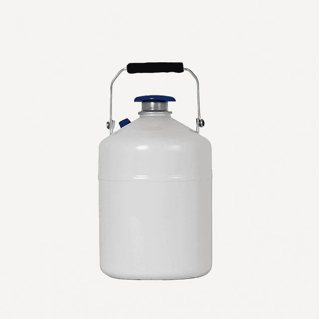 Liquid Nitrogen Container for Storage and Transportation