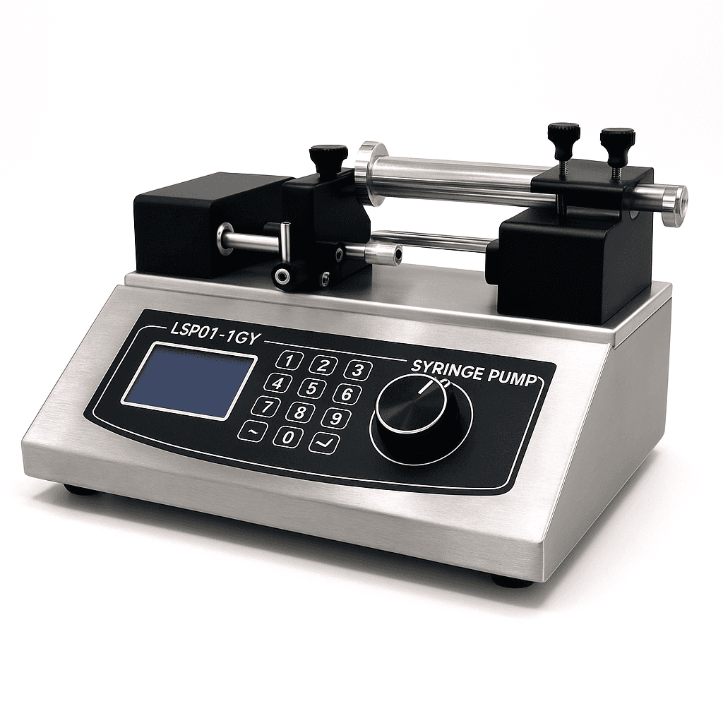 High-Precision Syringe Pump RS485 Control