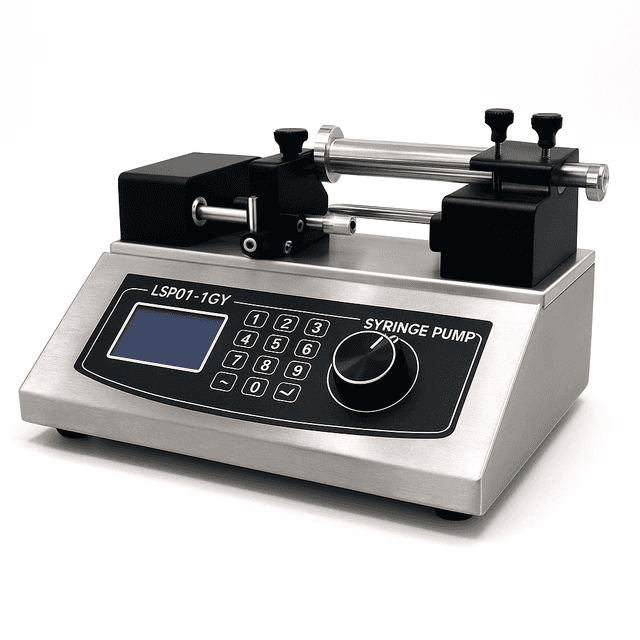 High-Precision Syringe Pump RS485 Control