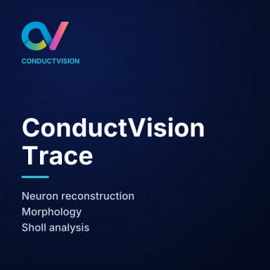 ConductVision Trace: Neuron reconstruction, Morphology, Sholl analysis