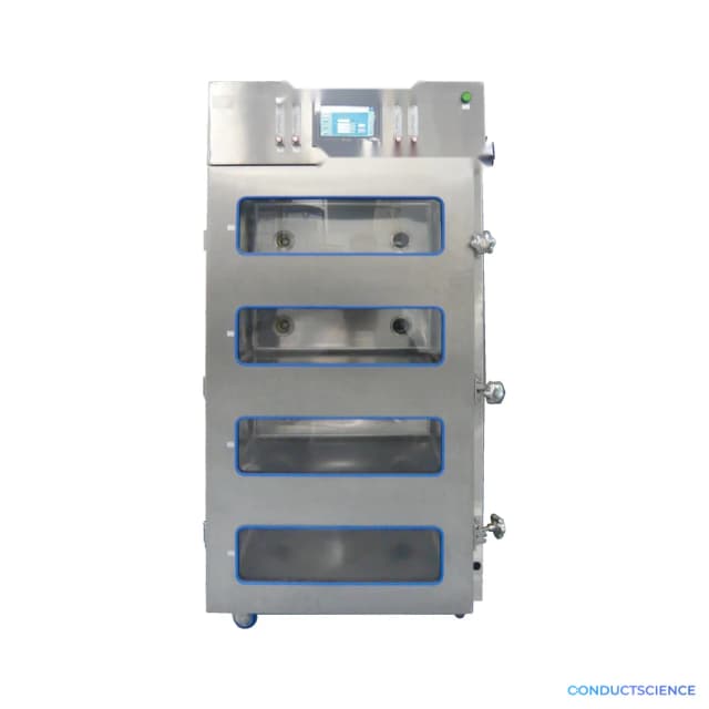 Four-Cage CO₂ Euthanasia Chamber