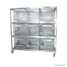 Stainless Steel Chicken Cage Rack