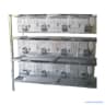 Three-Level Dry Rabbit Cage Rack