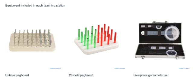 Teaching station equipment — view 1