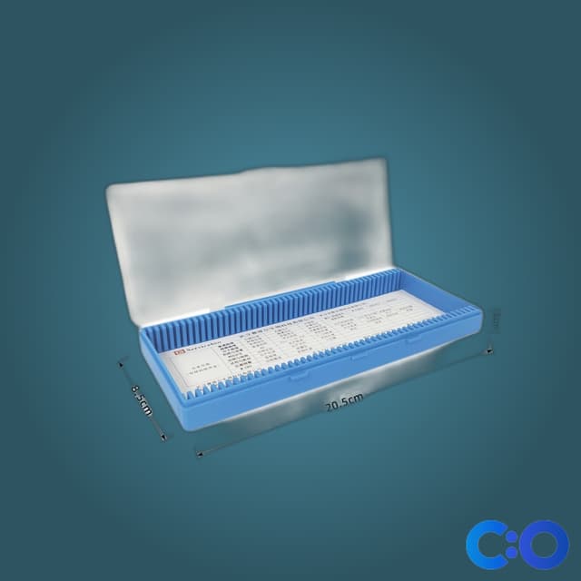 ConductScience Microscope Slides, Frosted End, 25x75mm (Pack of 15) - General Labware