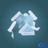 ConductScience Tube Racks, 80-Well, for 1.5/2.0mL Tubes (Pack of 25)