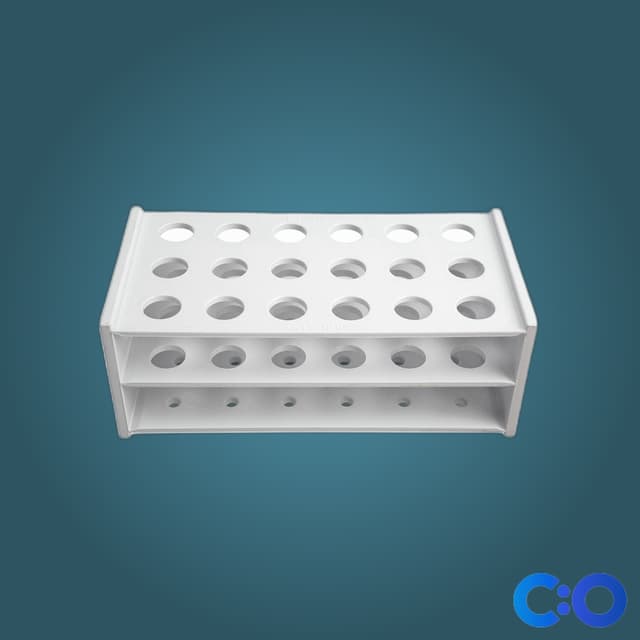 ConductScience PCR Tube Racks, 96-Well, Fluorescent (Pack of 25) - General Labware