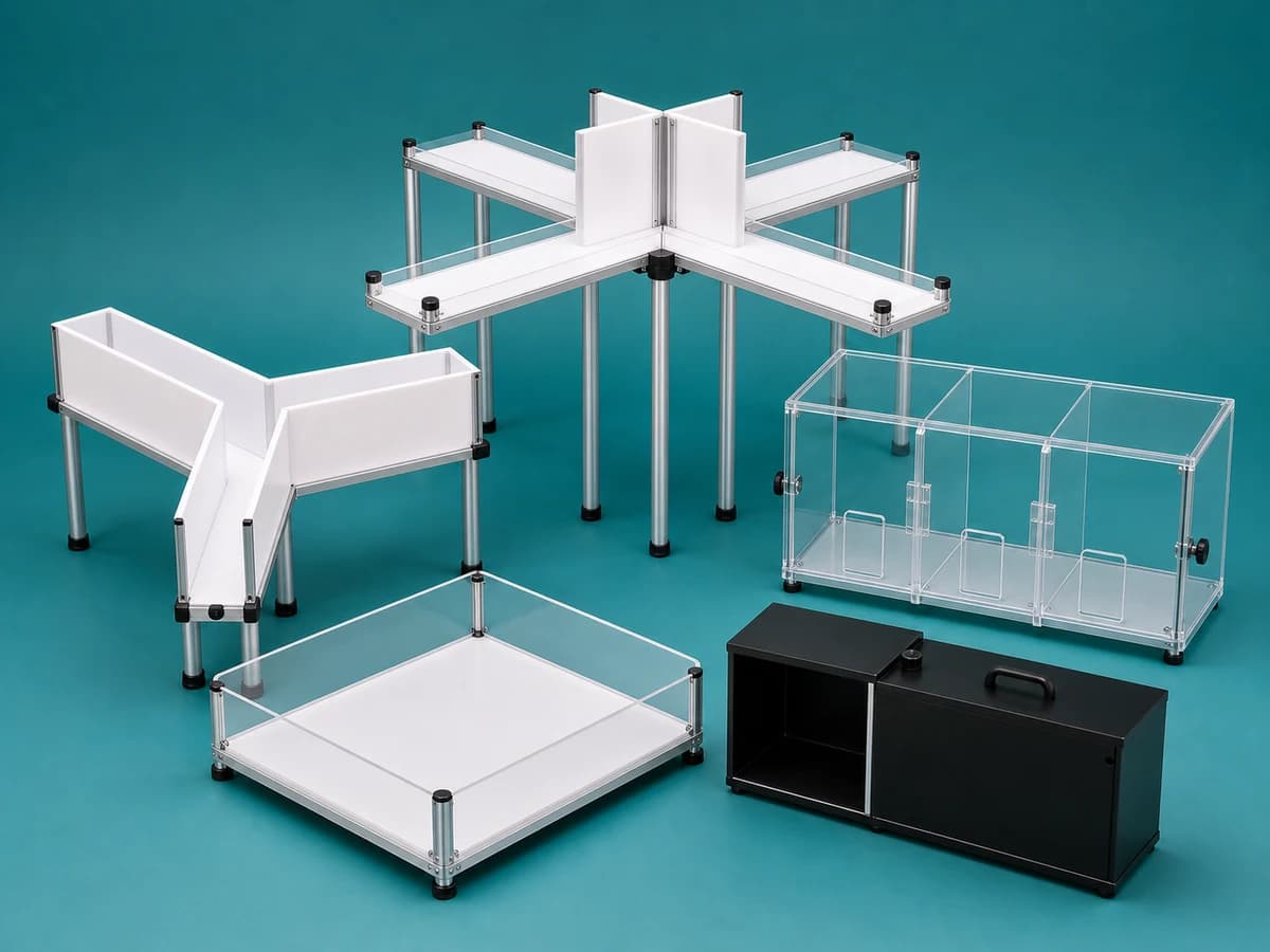 Behavioral maze apparatus in a modern neuroscience lab
