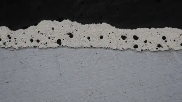 Coating thickness and porosity analysis preview