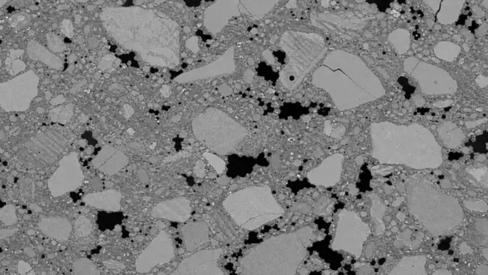 Surface porosity analysis preview