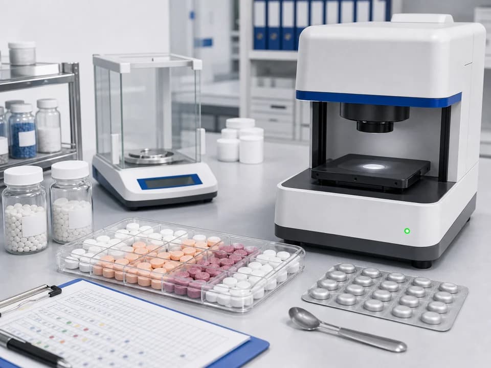 Quality-control chamber for pharmaceutical and materials testing