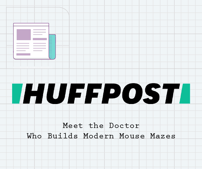 HuffPost (2017): Meet the Doctor Who Builds Modern Mouse Mazes