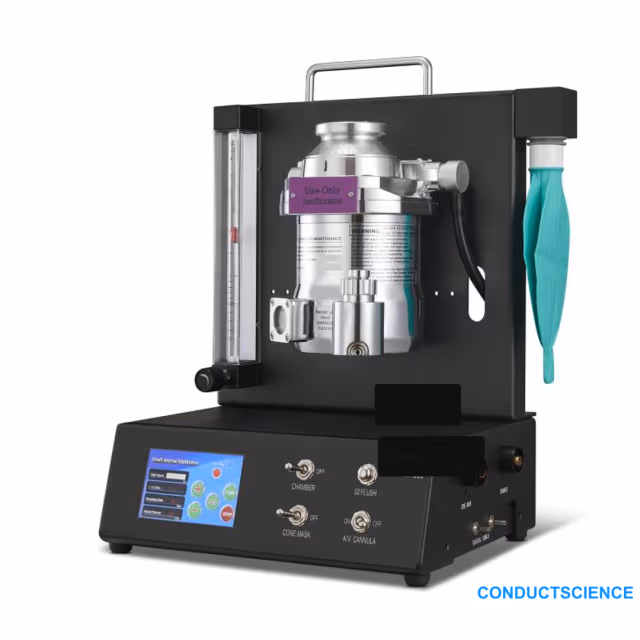 Small Animal Anesthesia Ventilator System with ConductScience watermark