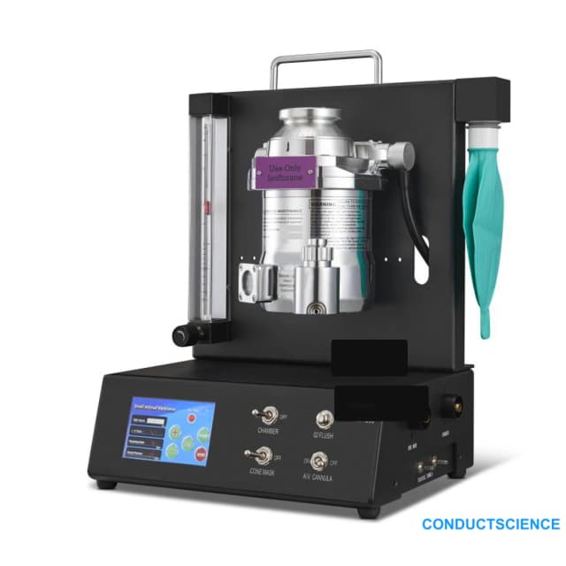 Small Animal Anesthesia Ventilator System with ConductScience watermark