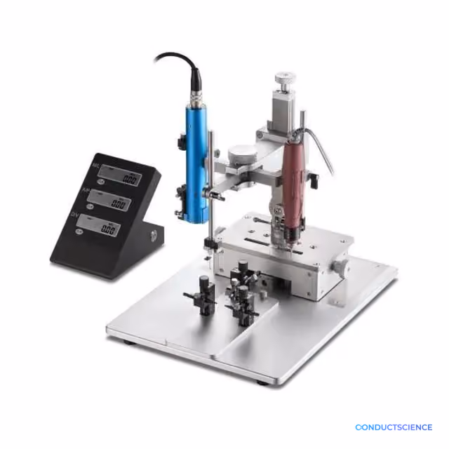 Multi-Arm Mouse Stereotaxic Instrument with rotating tool holders and ConductScience watermark