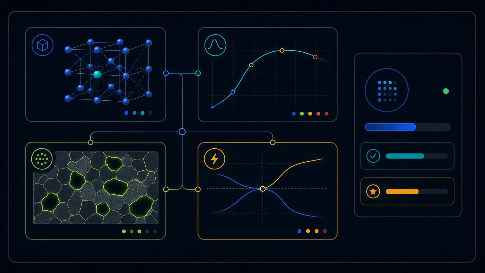 Illustrated materials science calculators cover for materials science calculations