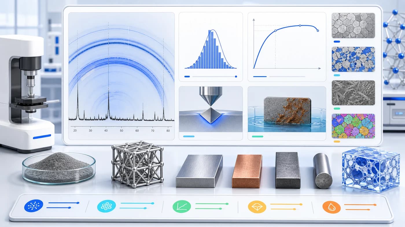 Illustrated materials science calculators cover for materials science calculations