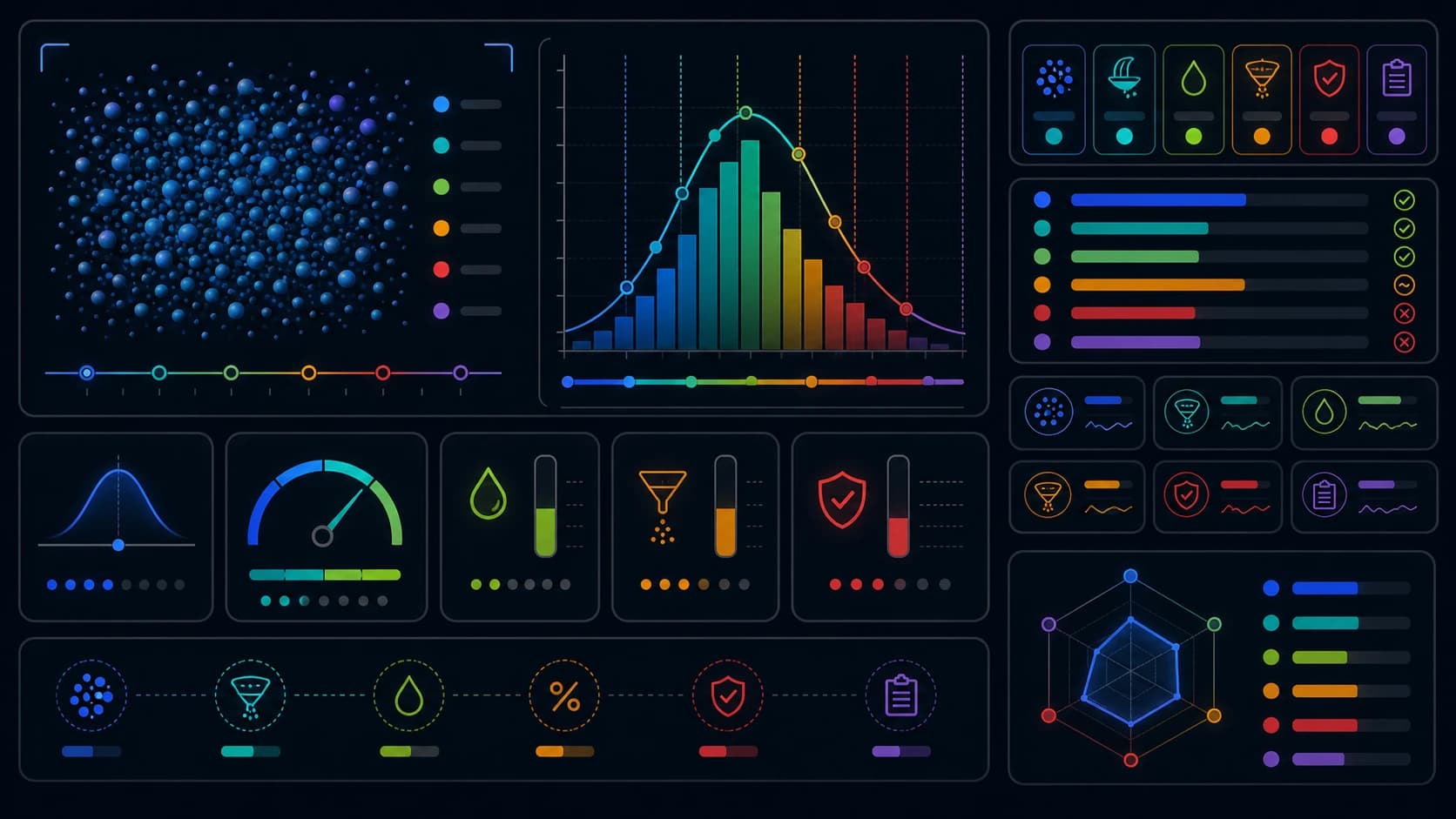 Illustrated powder qc calculator cover for materials science calculations