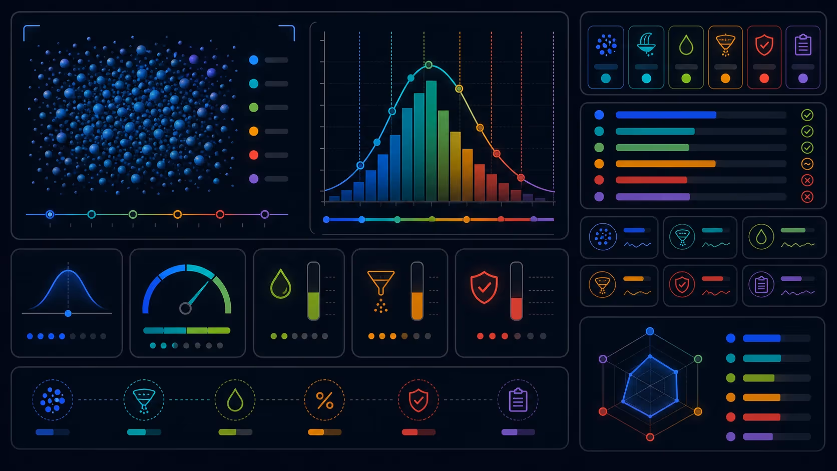 Illustrated powder qc calculator cover for materials science calculations