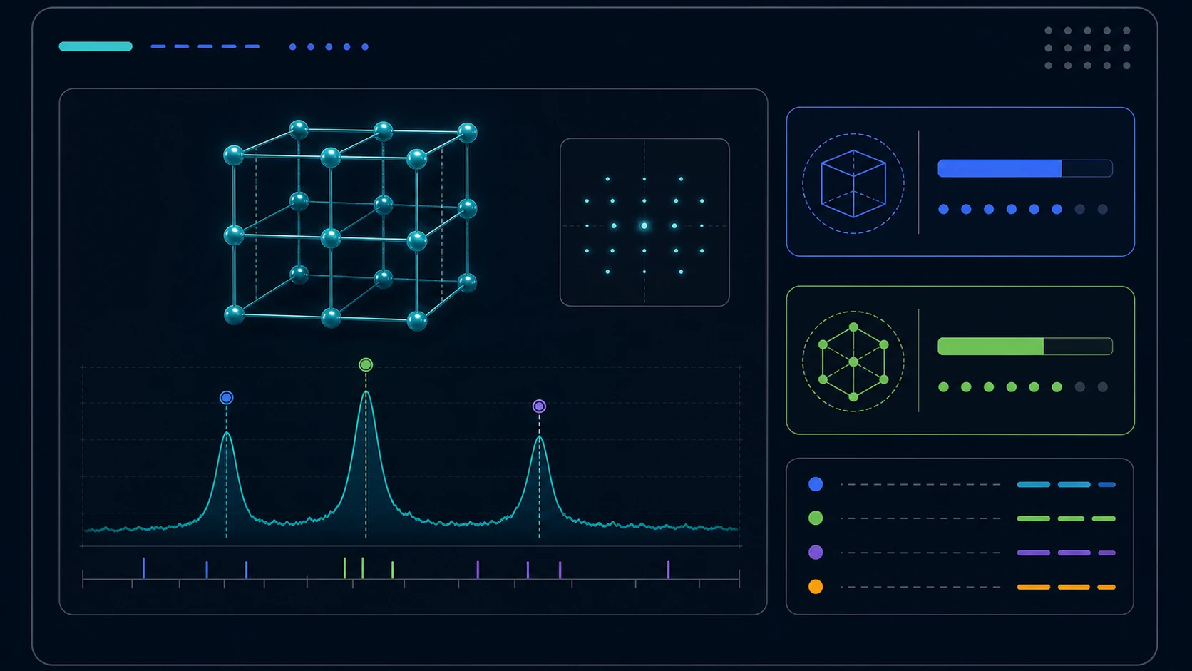Illustrated xrd lattice parameter calculator cover for materials science calculations