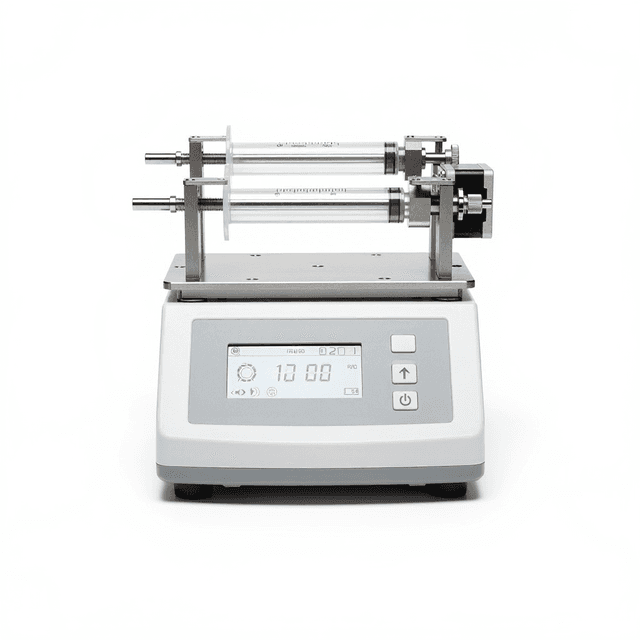 4-Channel Microfluidic Syringe Pump System