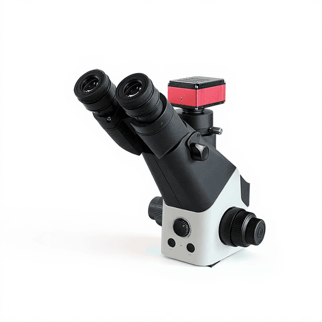 50X-1000X Coded Nosepiece Trinocular Inverted Metallurgical Microscope with Brightness Memory Function for Wafer Inspection