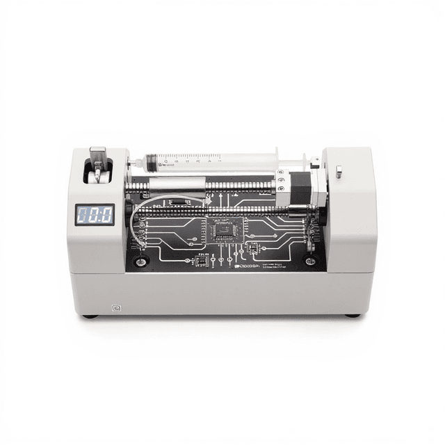 8-Channel Modular Syringe Pump System