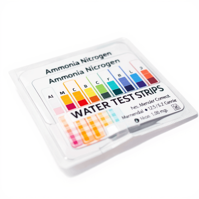 Ammonia Nitrogen Water Test Strips — Bulk Pack (50 units)